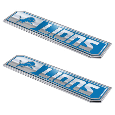 NFL - Detroit Lions Embossed Truck Emblem 2-pk