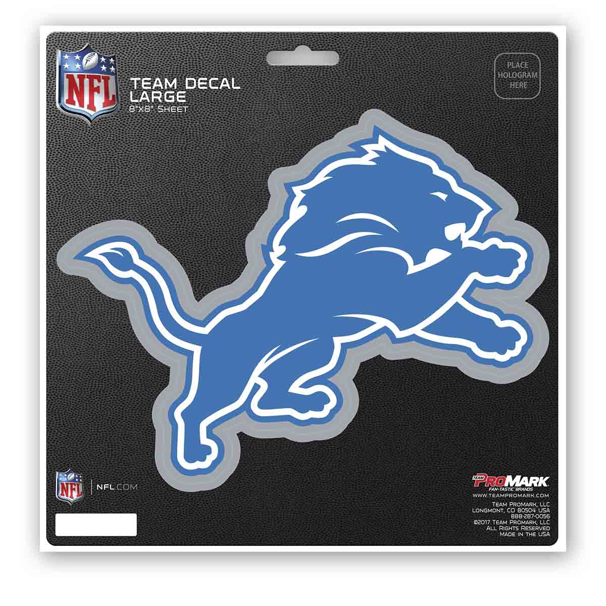 NFL - Detroit Lions Large Decal