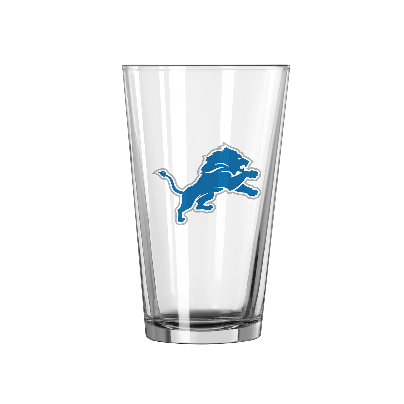 Detroit Lions 16oz Logo Pint Glass
