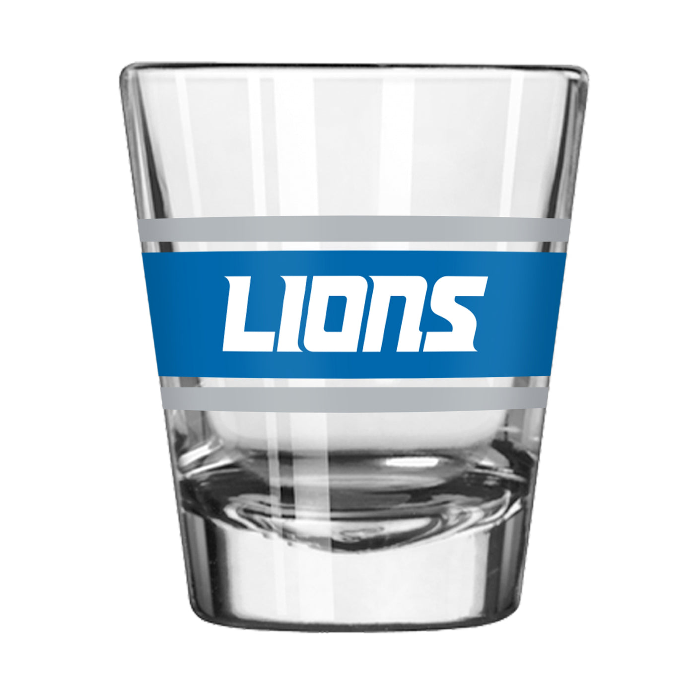 Detroit Lions 2oz Stripe Shot Glass