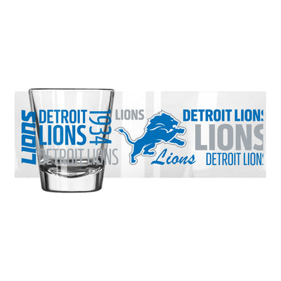 Detroit Lions 2oz Spirit Shot Glass