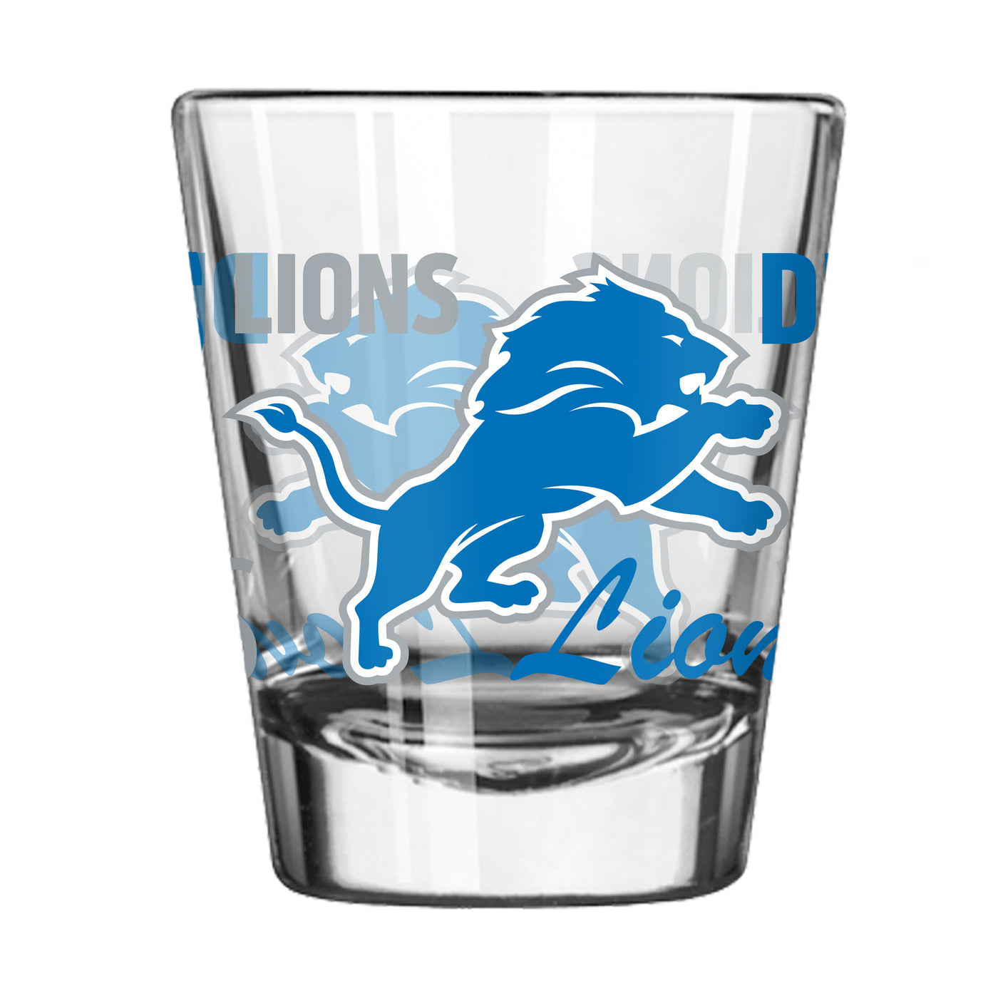 Detroit Lions 2oz Spirit Shot Glass