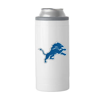 Detroit Lions Letterman 12 oz Slim Can Coolie