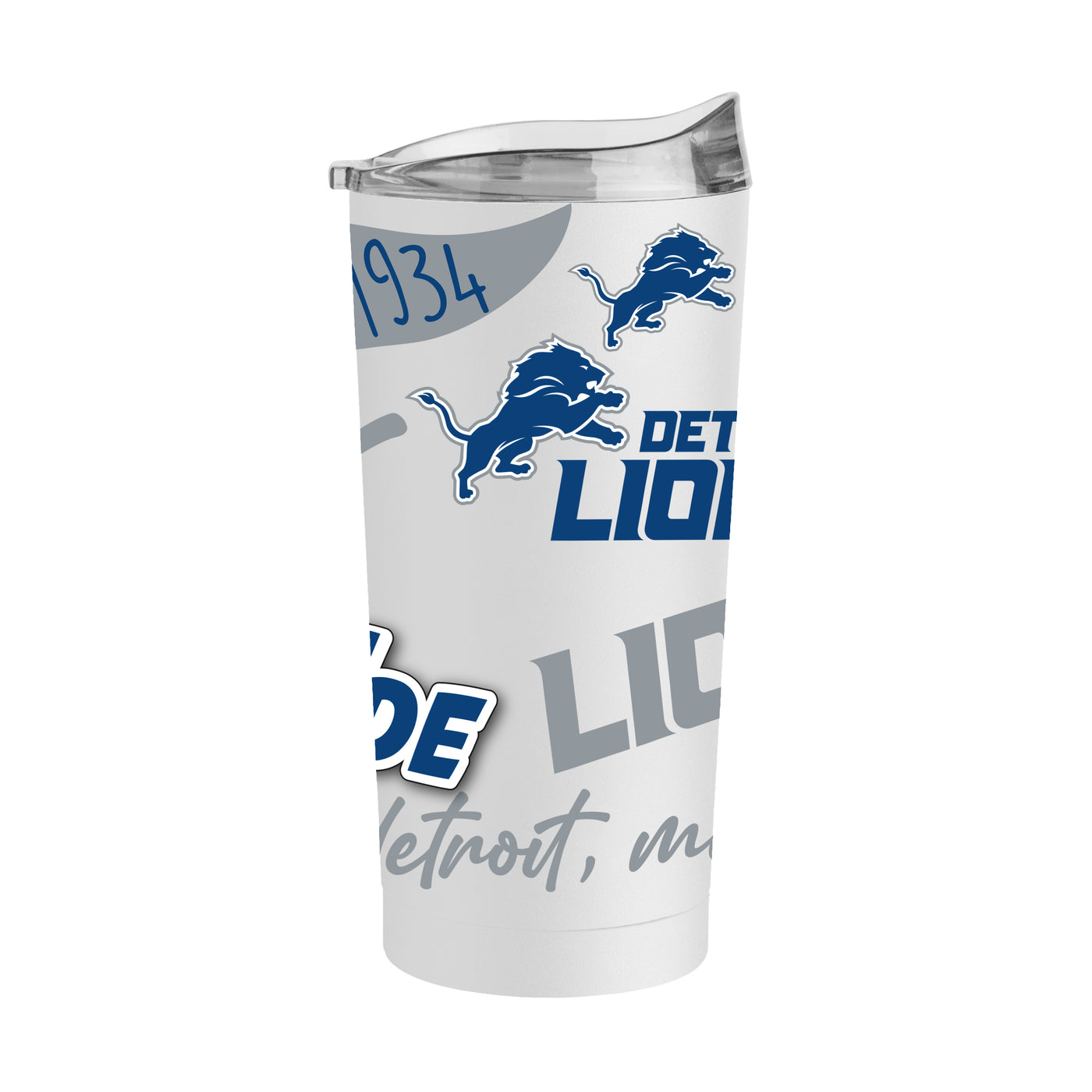 Detroit Lions 20oz Native Powder Coat Tumbler