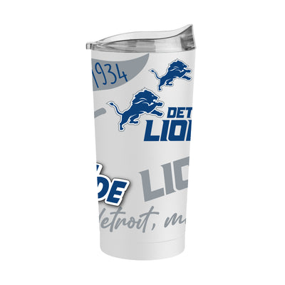 Detroit Lions 20oz Native Powder Coat Tumbler