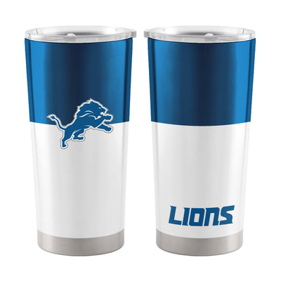 Detroit Lions Colorblock 20oz Stainless Tumbler - Logo Brands