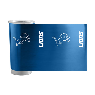 Detroit Lions 1 Color 20oz Gameday Stainless Tumbler