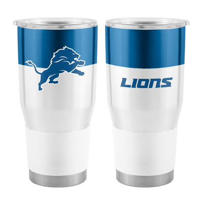 Detroit Lions 30oz Colorblock Stainless Tumbler - Logo Brands