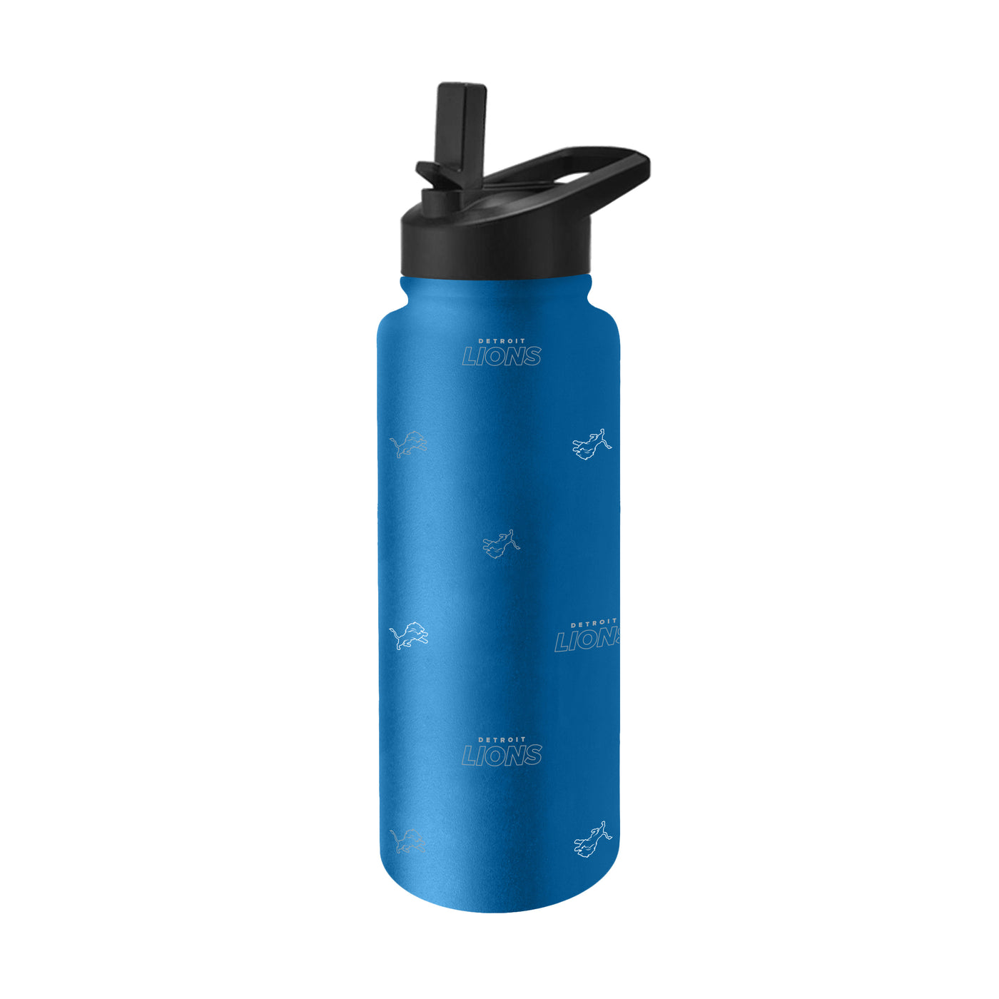 Detroit Lions 34oz Step And Repeat Quencher Bottle
