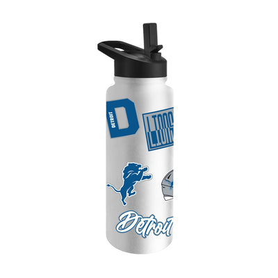Detroit Lions Dreamweave 34oz Quencher Bottle