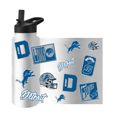 Detroit Lions Dreamweave 34oz Quencher Bottle
