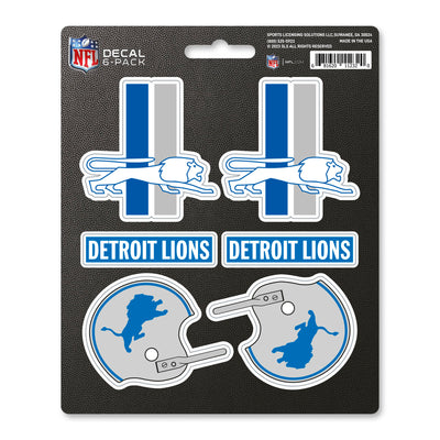 NFLV - Detroit Lions DECAL6