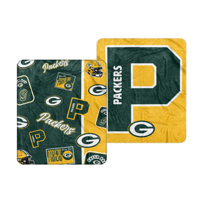 Green Bay Packers Dream Weave Throw 50x60