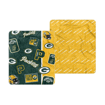 Green Bay Packers Dream Weave Throw 50x60