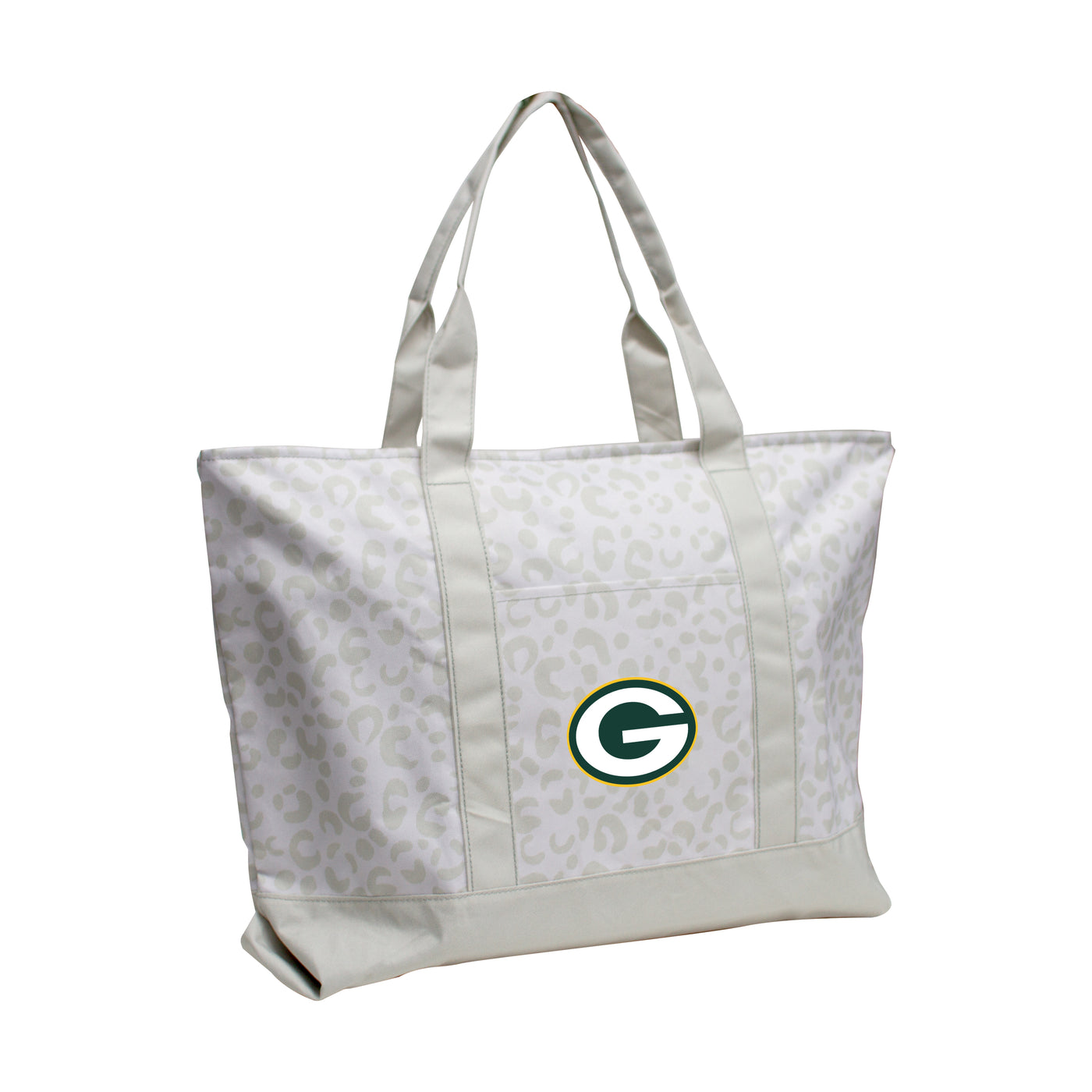 Green Bay Packers Leopard Pattern Tote - Logo Brands