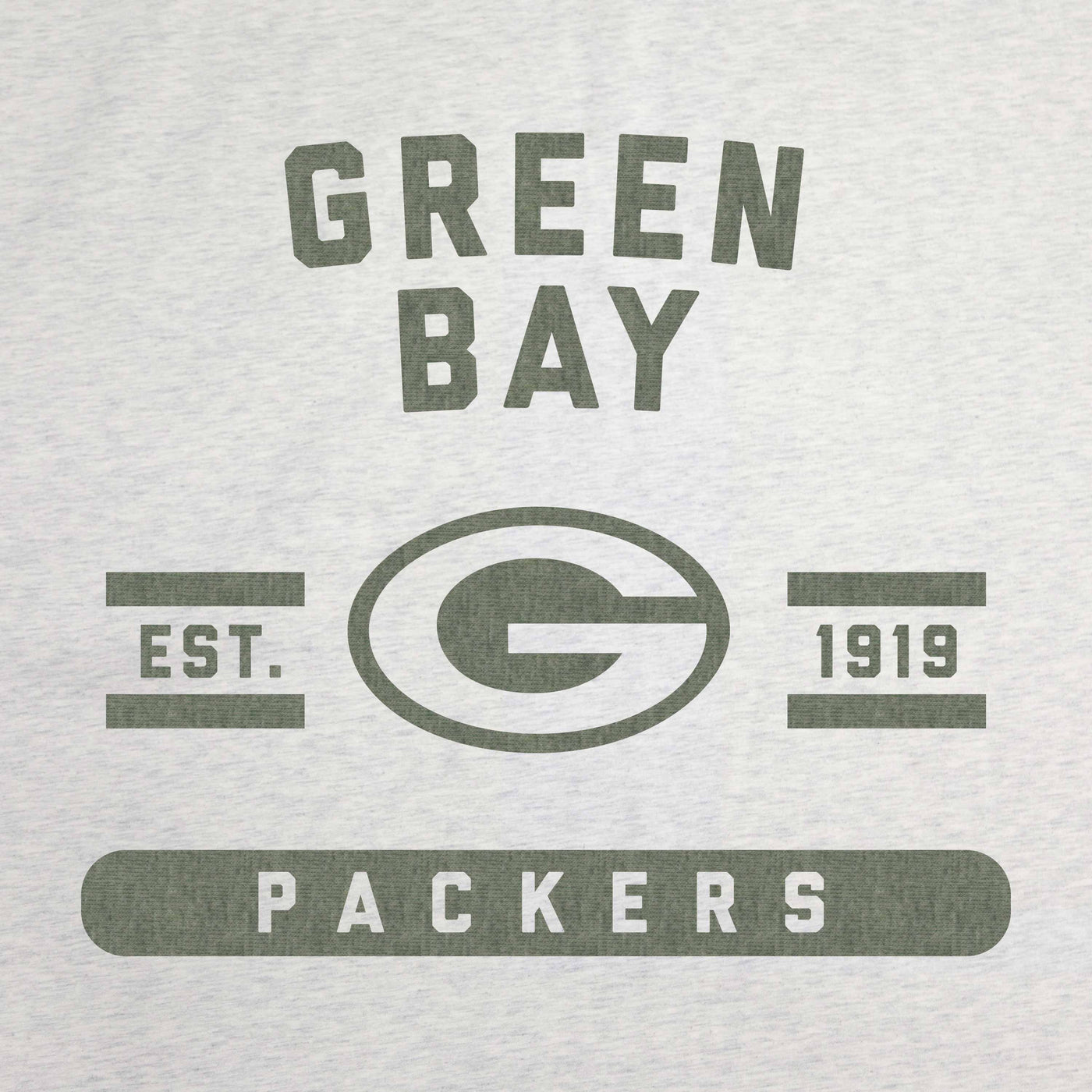 Green Bay Packers Oatmeal Sweatshirt Blanket