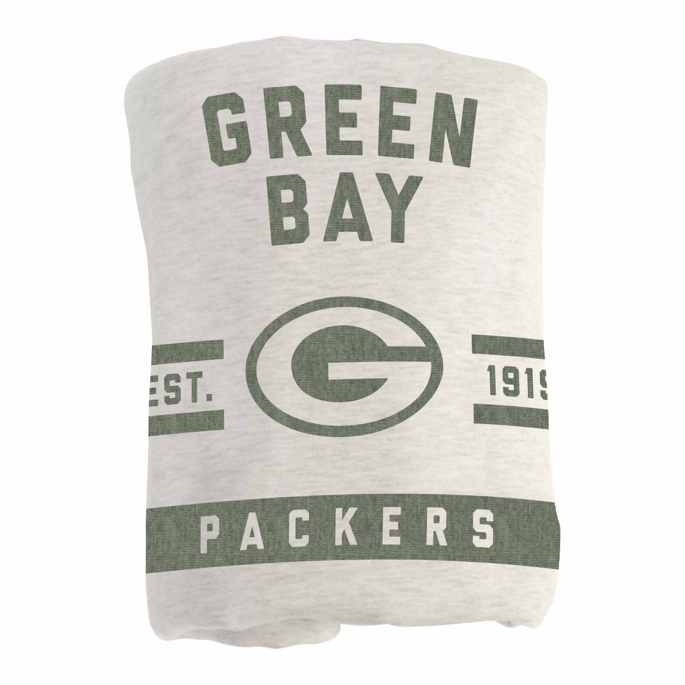 Green Bay Packers Oatmeal Sweatshirt Blanket