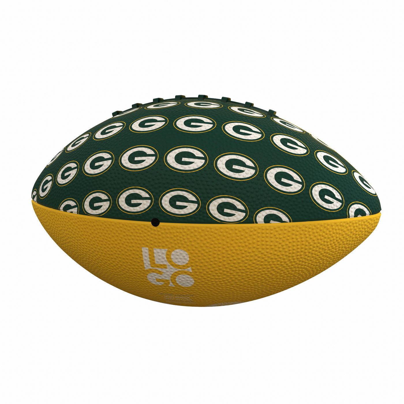 Green Bay Packers Mini Size Rubber Footballl