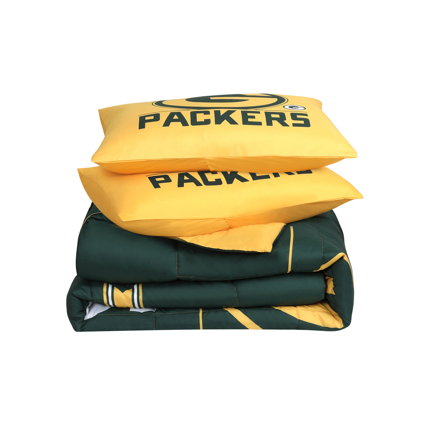 Green Bay Packers Command Comforter Set Full/Queen