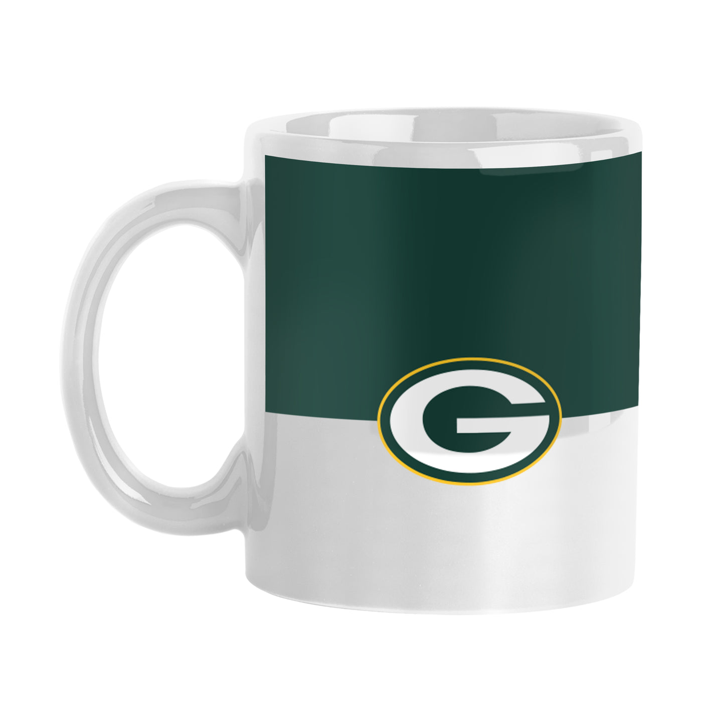 Green Bay Packers 11oz Colorblock Sublimated Mug - Logo Brands