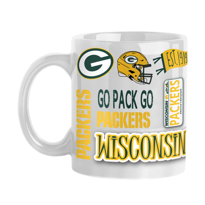 Green Bay Packers 11oz Native Sublimated Mug