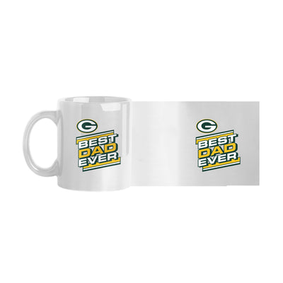 Green Bay Packers 11oz Best Dad Ever Sublimated Mug