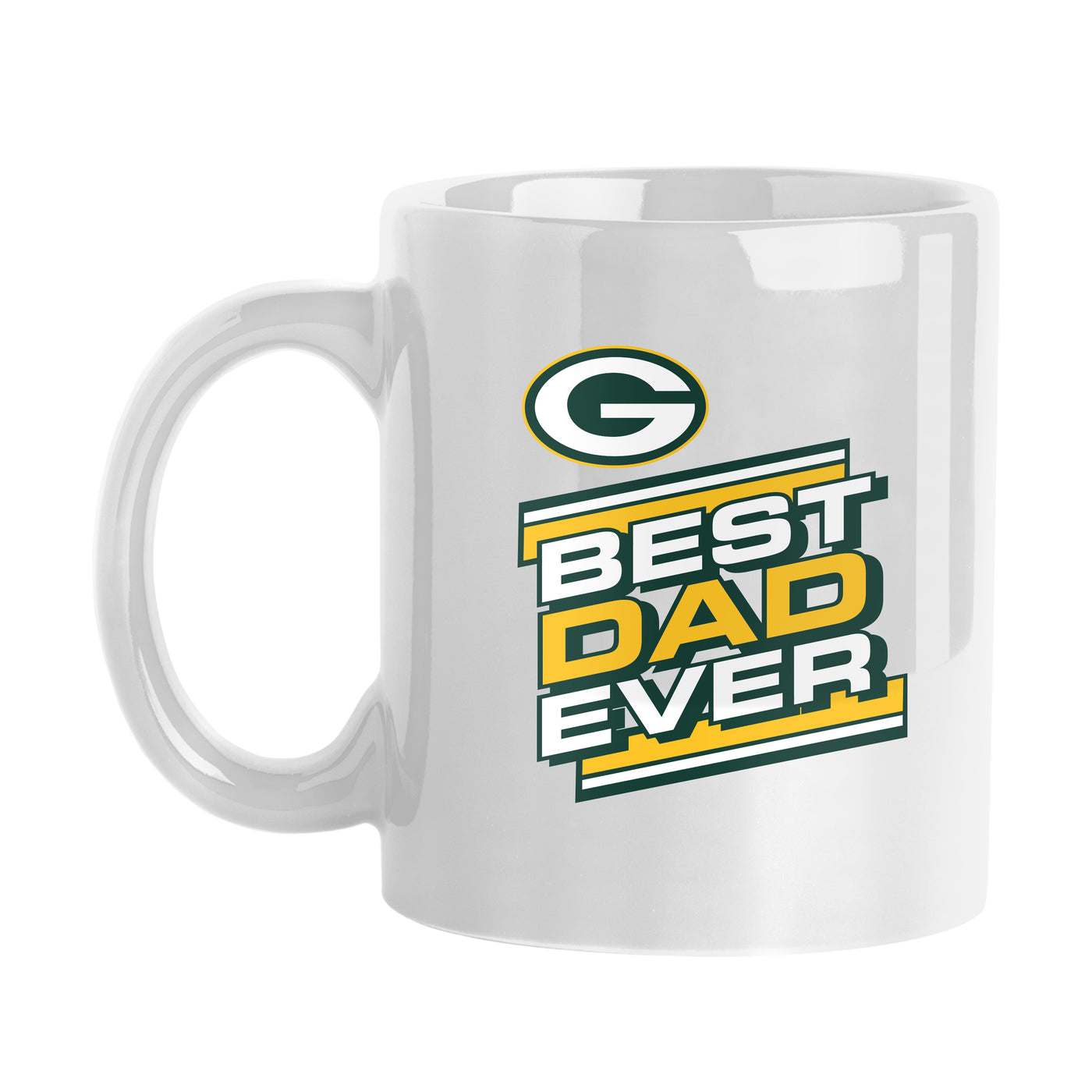 Green Bay Packers 11oz Best Dad Ever Sublimated Mug