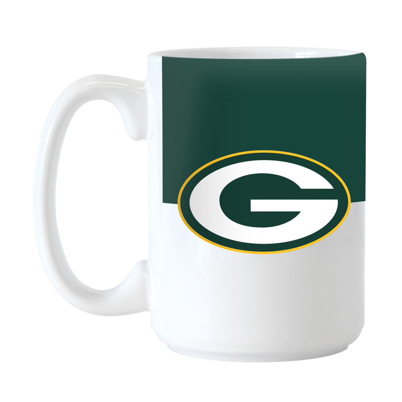 Green Bay Packers 15oz Colorblock Sublimated Mug