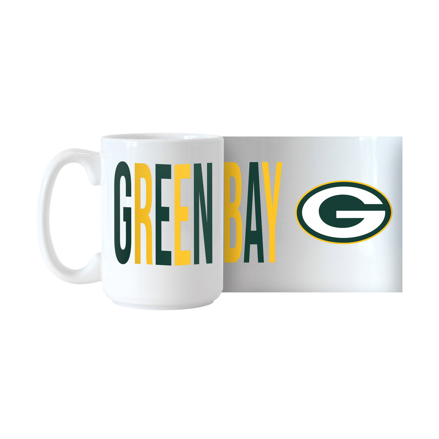 Green Bay Packers 15oz Overtime Sublimated Mug