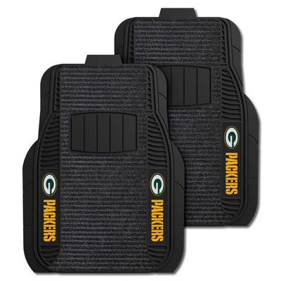 NFL - Green Bay Packers 2-pc Deluxe Car Mat Set