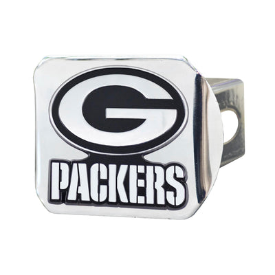 NFL - Green Bay Packers Chrome on Chrome Hitch Cover
