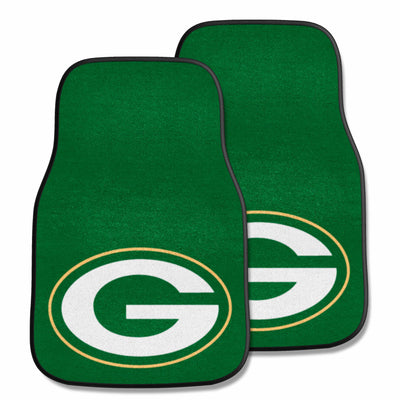 NFL - Green Bay Packers 2-pc Carpet Car Mat Set