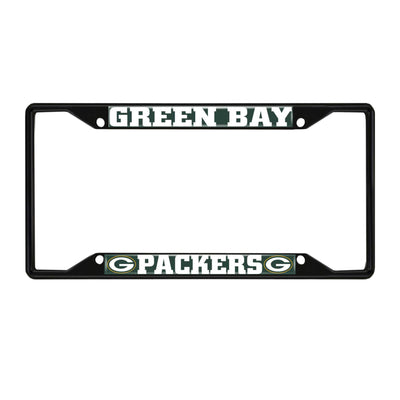 NFL - Green Bay Packers Black License Plate Frame