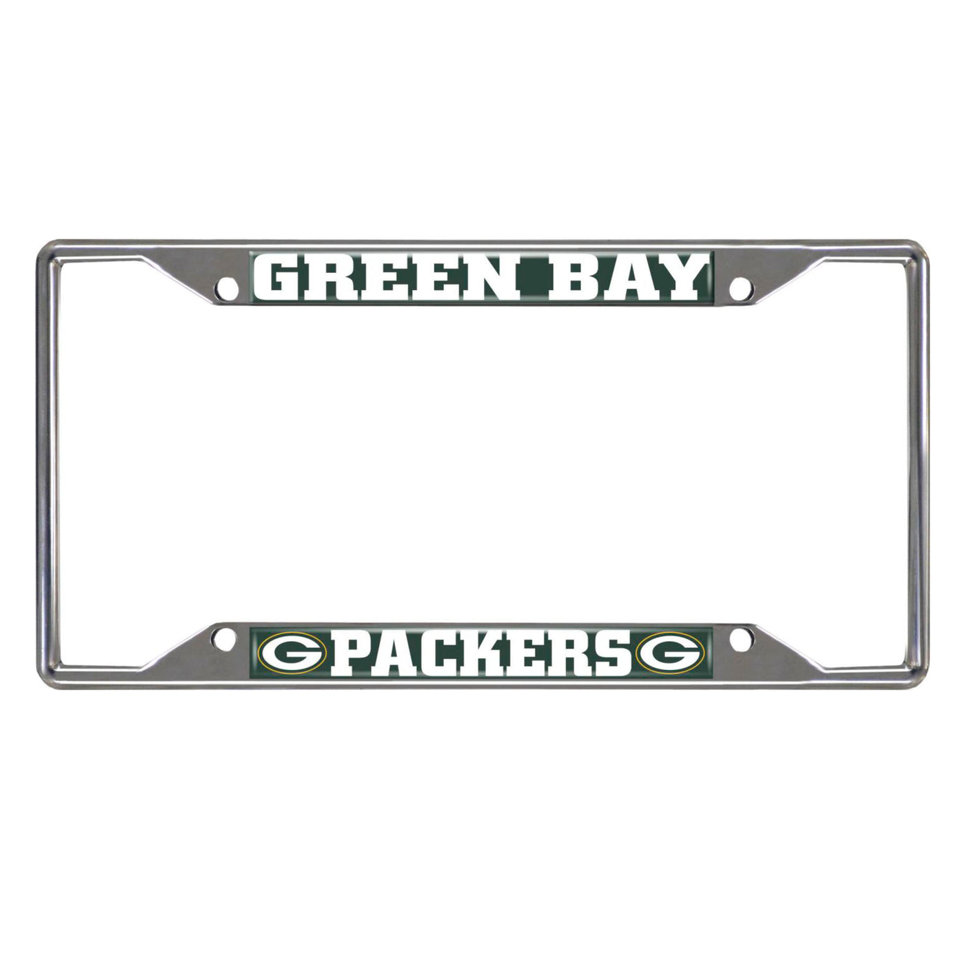 NFL - Green Bay Packers Chrome License Plate Frame