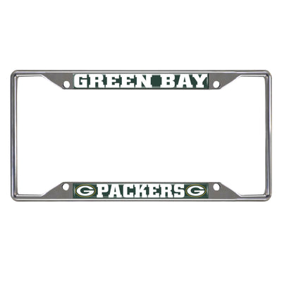 NFL - Green Bay Packers Chrome License Plate Frame