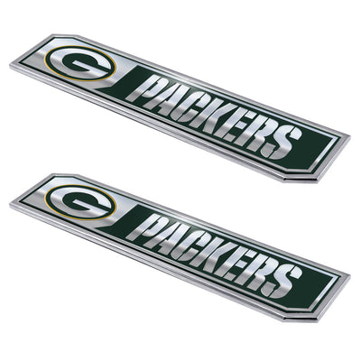 NFL - Green Bay Packers Embossed Truck Emblem 2-pk
