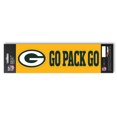 NFL - Green Bay Packers Team Slogan Decal