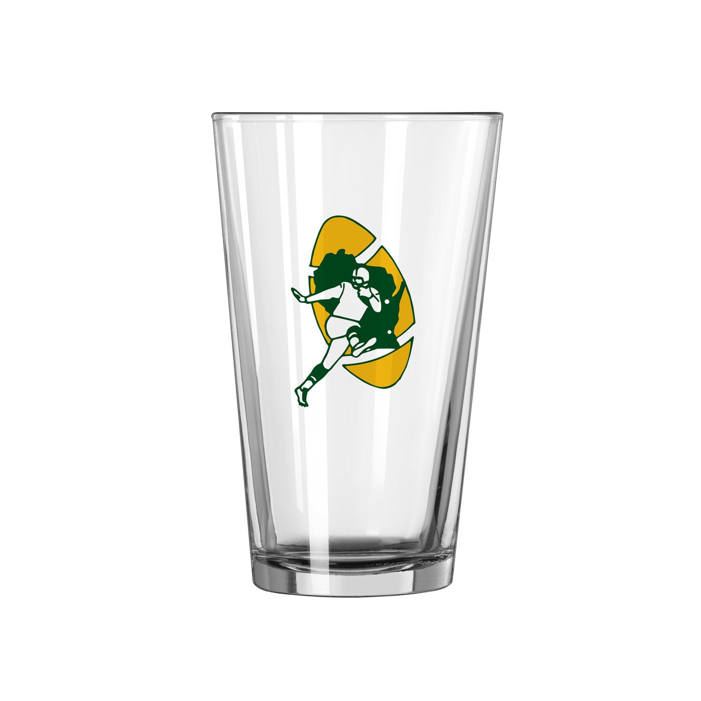 Green Bay Packers 16oz Retro Pint Glass