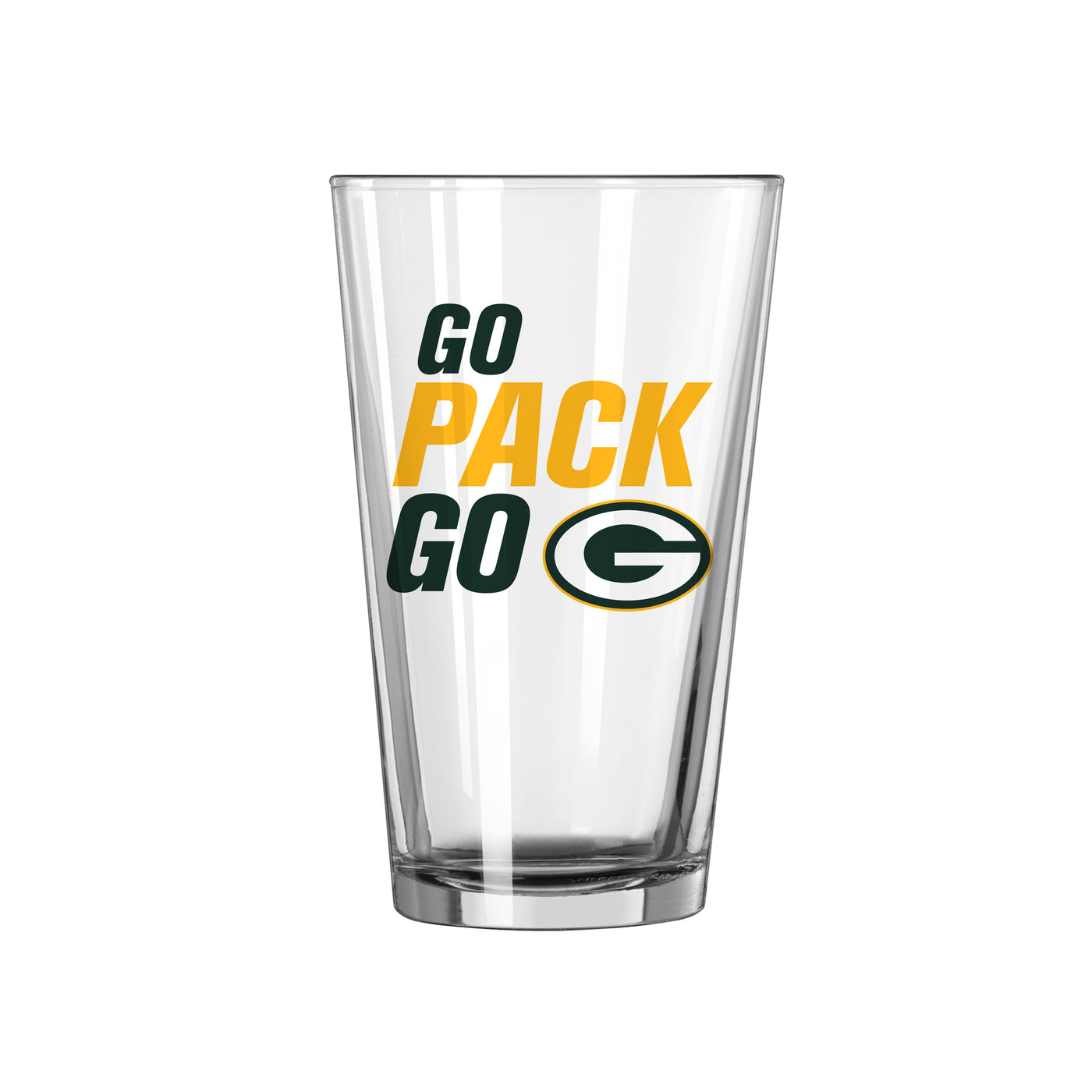 Green Bay Packers 16oz Slogan Pint Glass