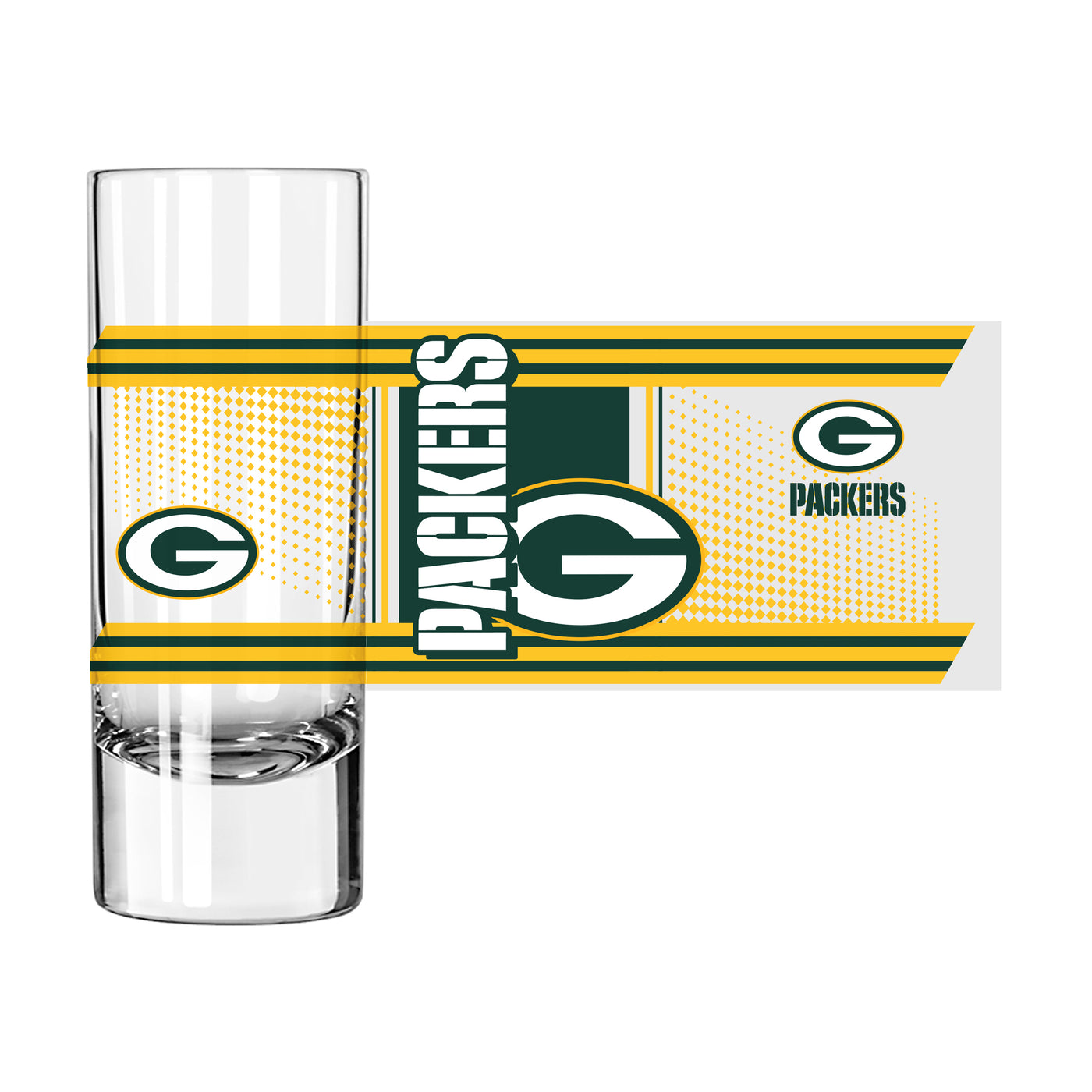 Green Bay Packers 2.5oz Hero Shooter Glass