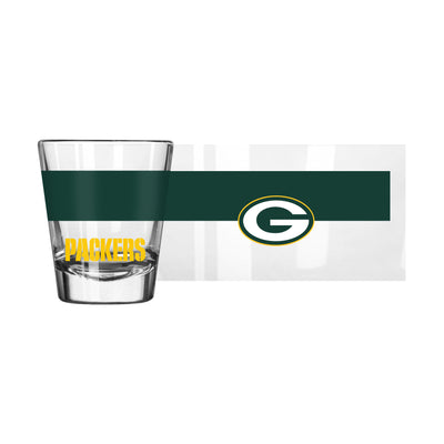 Green Bay Packers 2oz Colorblock Shot Glass