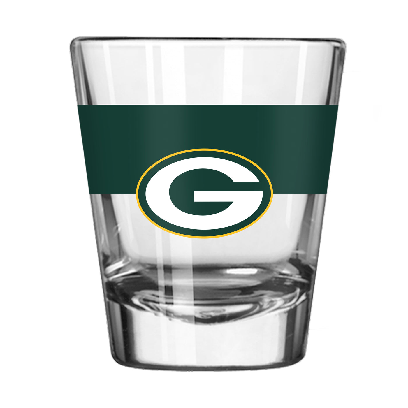 Green Bay Packers 2oz Colorblock Shot Glass