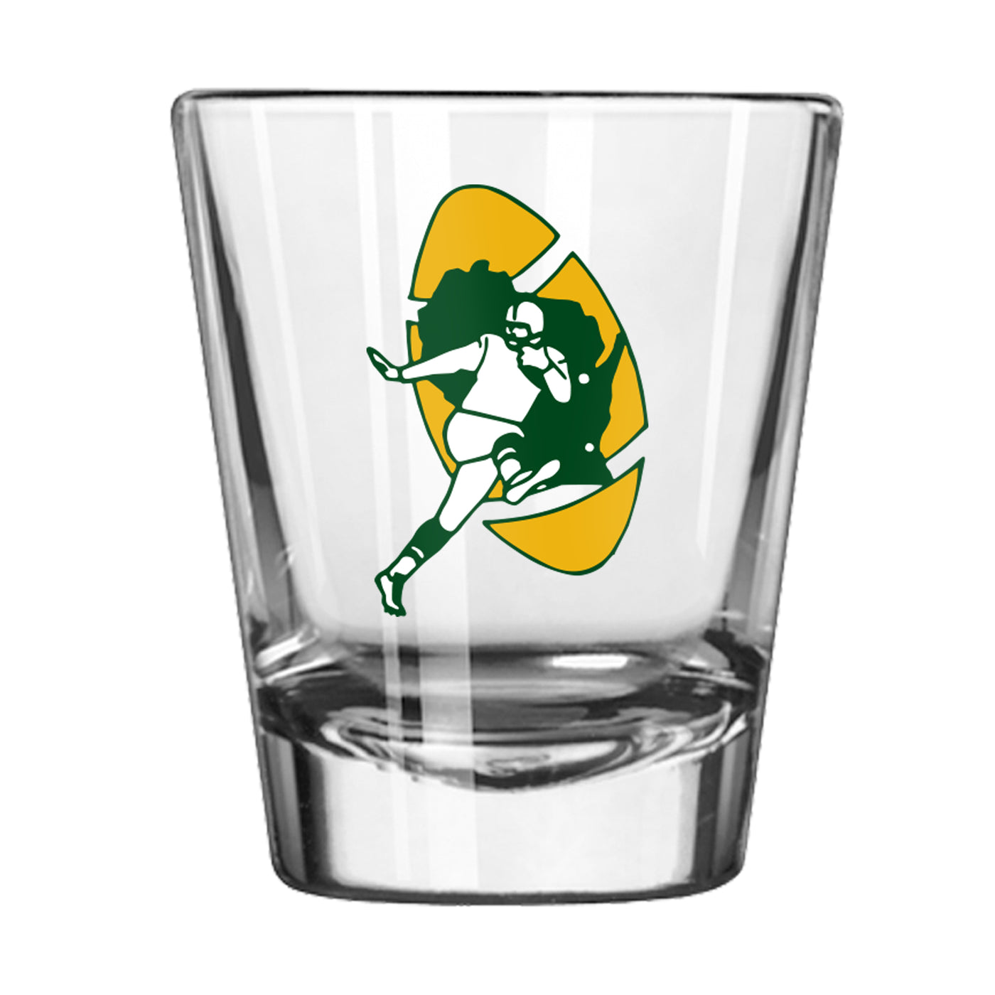 Green Bay Packers 2oz Retro Shot Glass