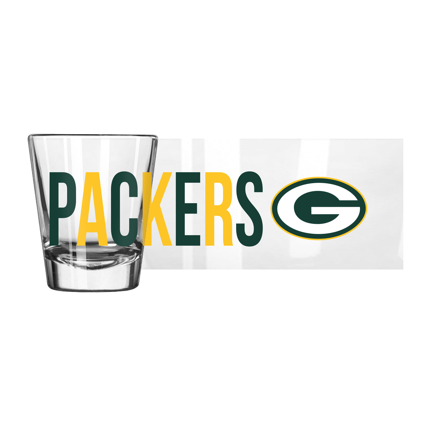 Green Bay Packers 2oz Overtime Shot Glass