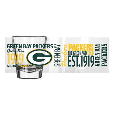 Green Bay Packers 2oz Spirit Shot Glass