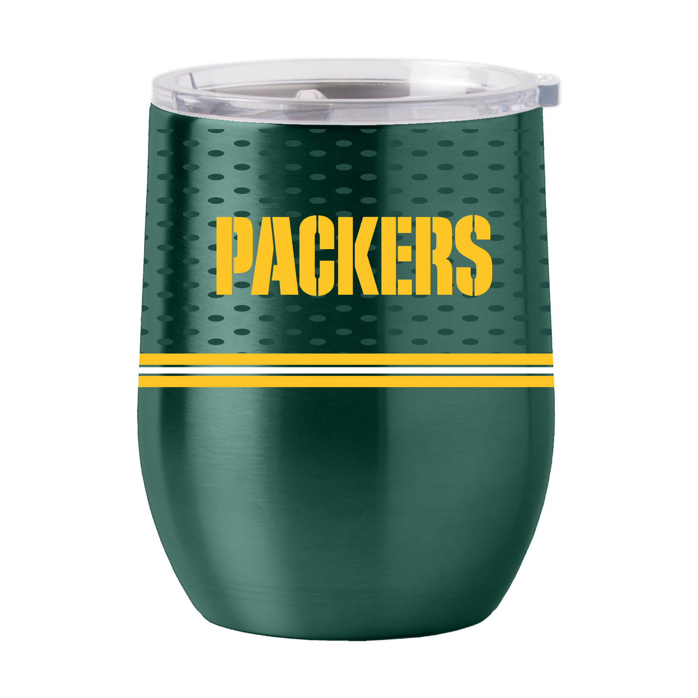 Green Bay Packers 16oz Home Jersey Stainless Curved Beverage