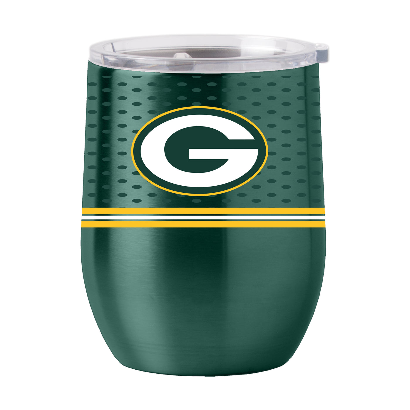 Green Bay Packers 16oz Home Jersey Stainless Curved Beverage