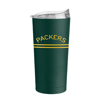 Green Bay Packers 50's Classic Hunter Powdercoat 20oz Tumbler