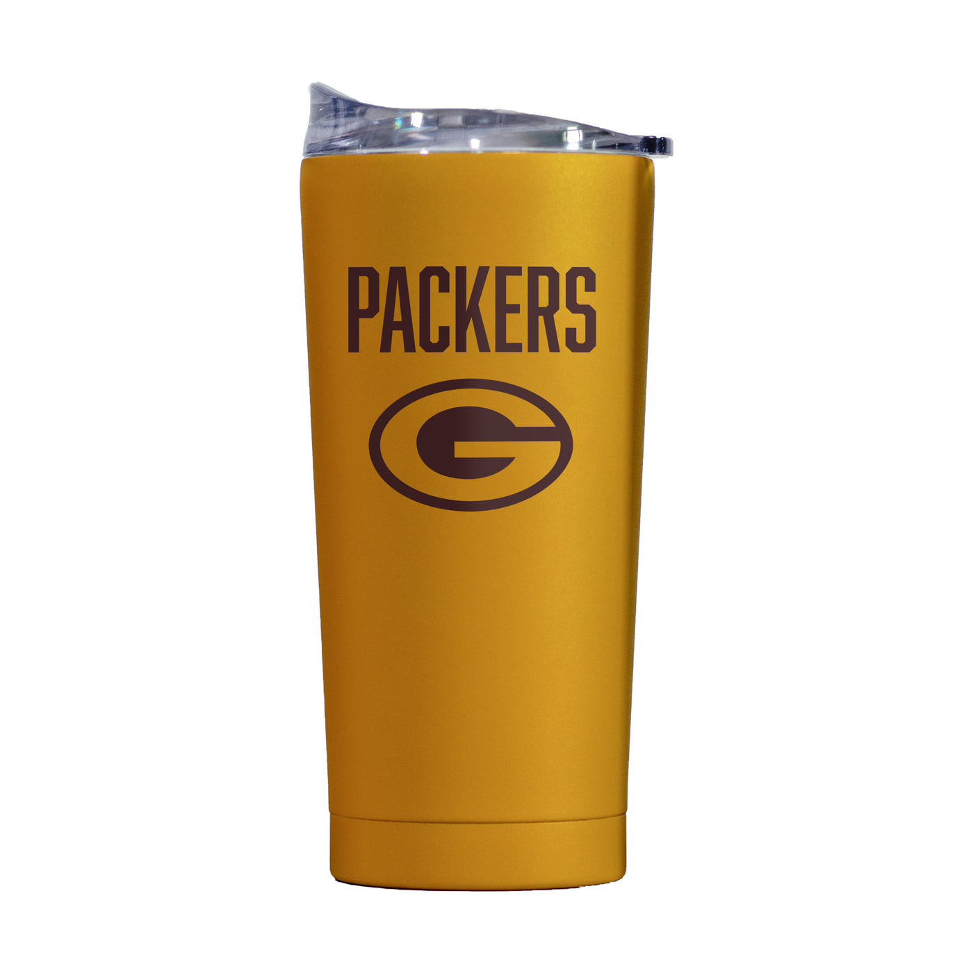 Green Bay Packers 20oz Huddle Powder Coat Tumbler - Logo Brands
