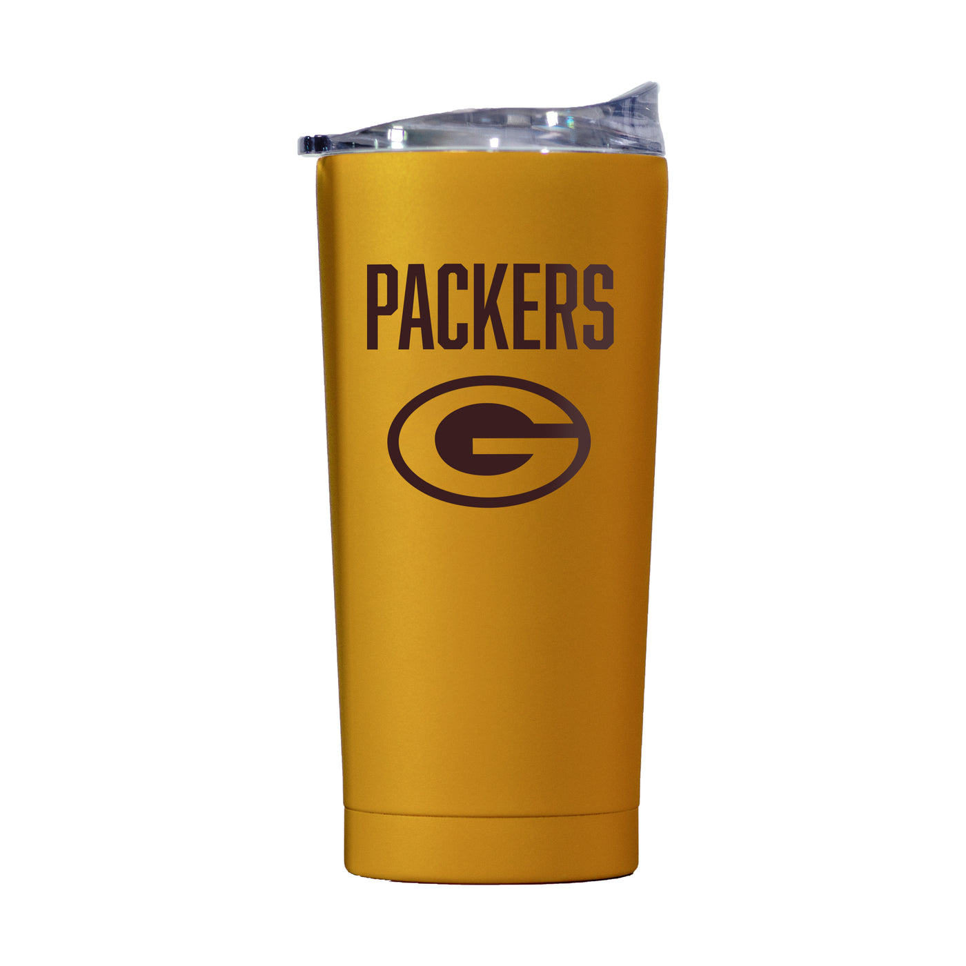 Green Bay Packers 20oz Huddle Powder Coat Tumbler - Logo Brands